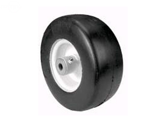 Wheel Assembly Puncture Proof 9x350x4 Fits (White)