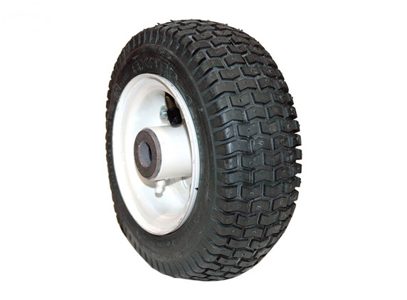 Wheel Caster Assembly 8x300x4 4ply Toro Fits (White)