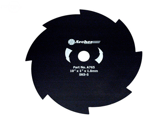 Blade Brush 10"X1" 8t