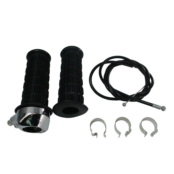 1" Throttle, 53" Cable, 3 Conduit Clips