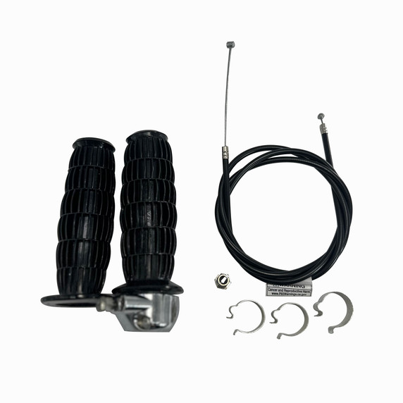 1" Throttle, 53" Cable, 3 Conduit Clips