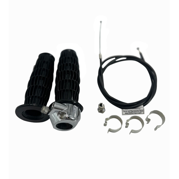 1" Throttle, 53" Cable, 3 Conduit Clips