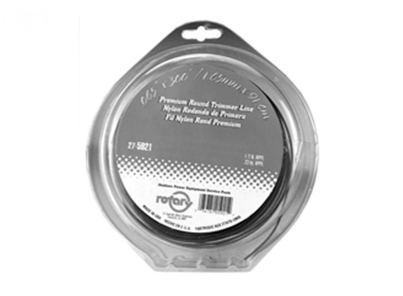 Trimmer Line .065 X 1/2 Lb. Donut Red Commercial