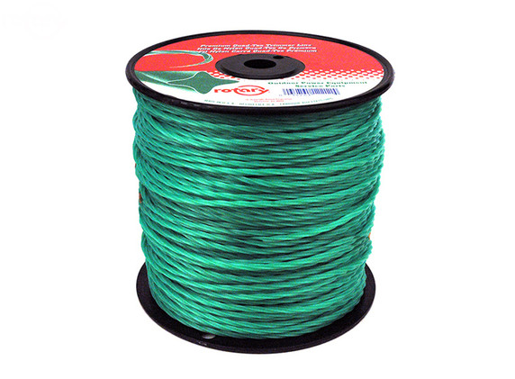 Trimmer Line .105 550' Medium Spool Quad-tex Twist Green