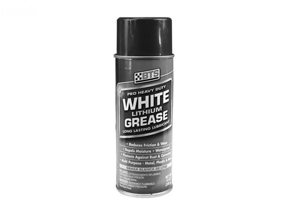 Grease Fits White 12 Oz Can