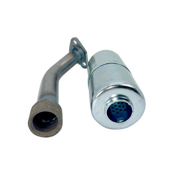 Mud Duck Boat Exhaust Pipe w/ Muffler - Predator 212cc 196cc 6.5HP