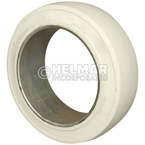 TIRE-300C Cushion 14 x 4.50 x 8 White Smooth