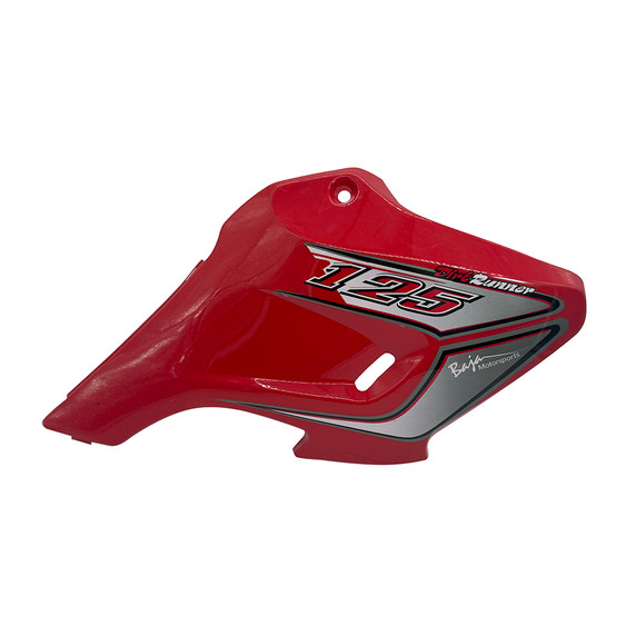 125-112 Baja OEM Right Decorative Fuel Tank Cover (Red)