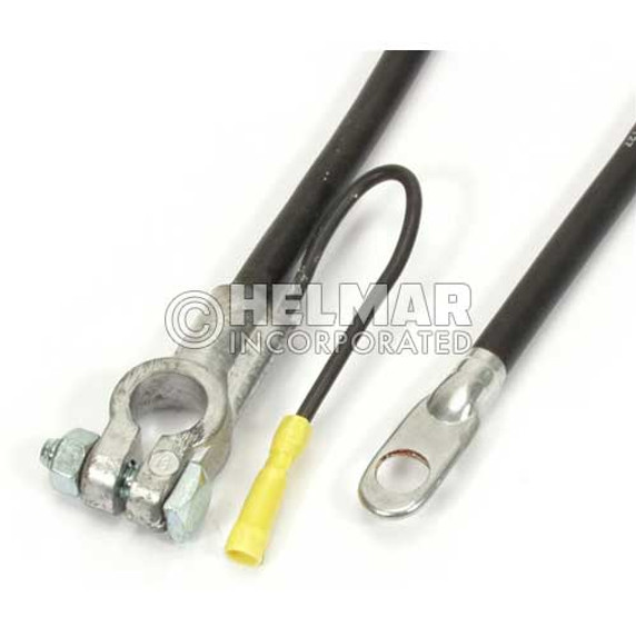 04192 Black Battery Cables, 38" Length, 4 Gauge