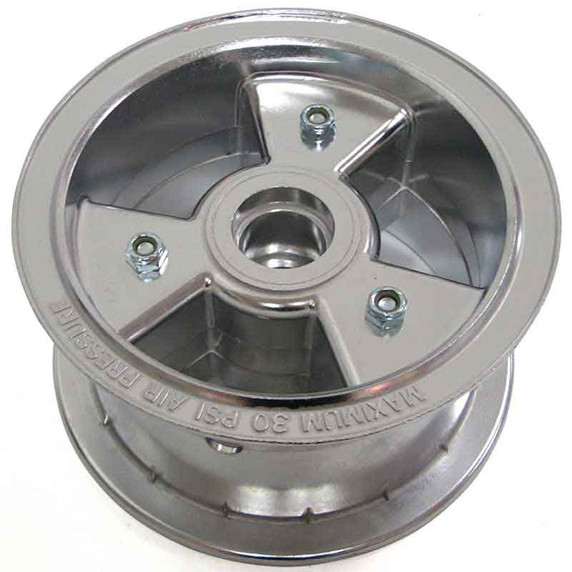 6" AZUSA Tri-Star Wheel 3.5" wide (no bearings)