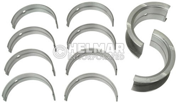 12210-50K00 Engine Component for Nissan H20 II and K-Series, .50mm Main Bearing Set