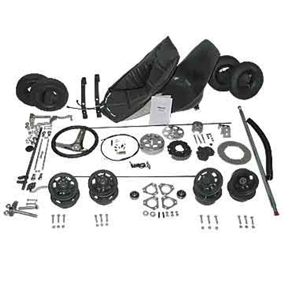 Go-Kart Kit - 5" Nylon Wheels (No Frame)