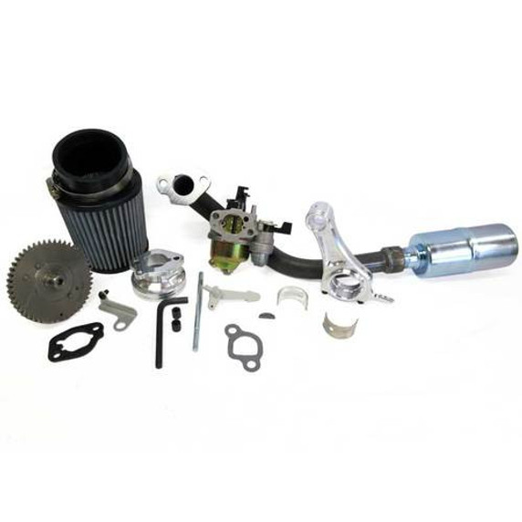 MiniBike Kit Stage 4 Fits Hemi Predator 212 Air Filter Exhaust Pipe Drift Trike