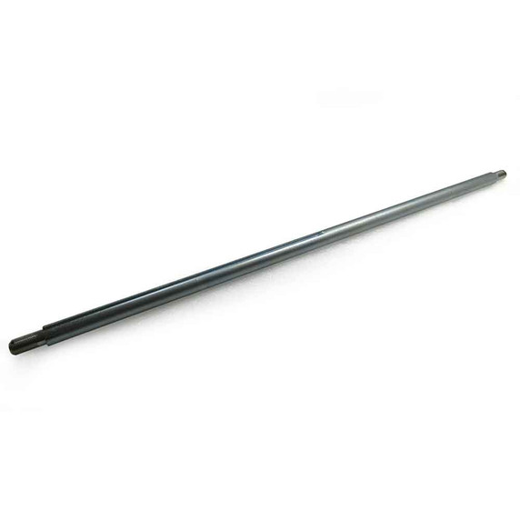 1" Solid 36" Deluxe Flexpruf Steel Axle, Stepped, Threaded Ends 1412-36