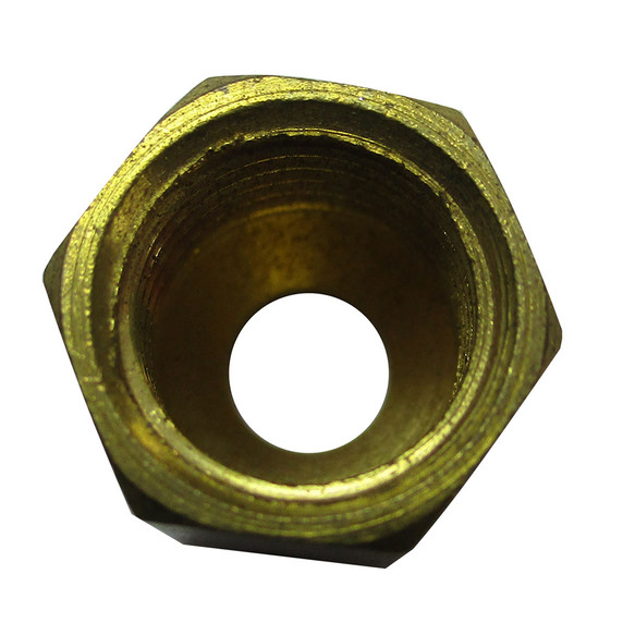 Compression Nut Brass Fitting, 3/16"