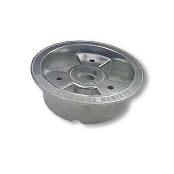 6" AZUSA Tri-Star Wheel, One Half Only, 2" Wide For Ball Bearing