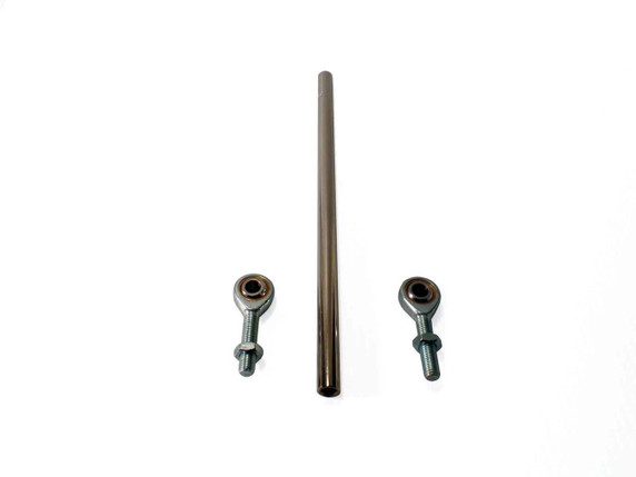 10" x 5/16-24 THD, Tubular Tie Rod Kit with Dxl Rod Ends
