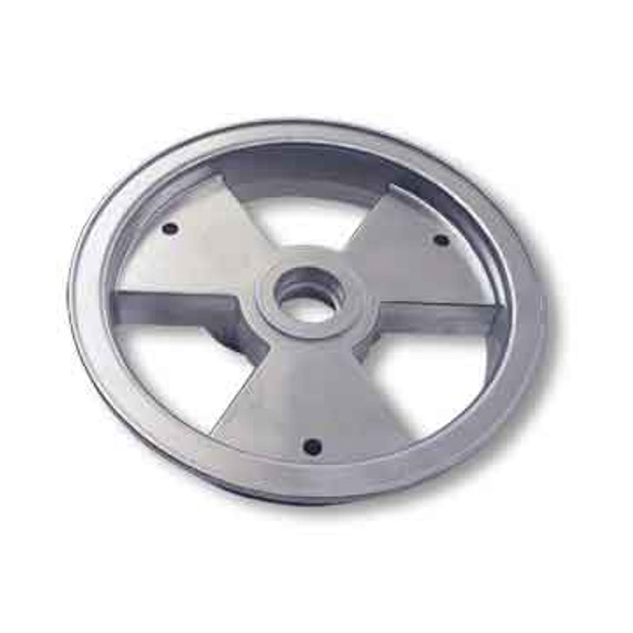 8" AZUSA Tri-Star Wheel, One Half Only, Ball Bearing Style