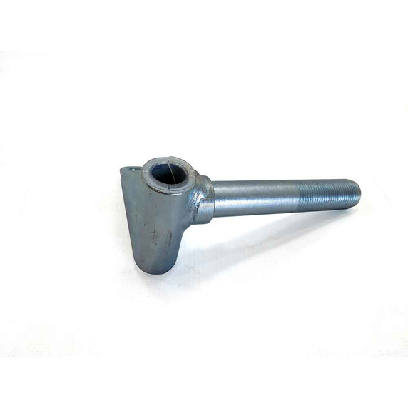 Spindle Only, 3/4-16 Axle X 3-3/4" Length, 5/8" Kingpin, Side #1, Nylon Inserts