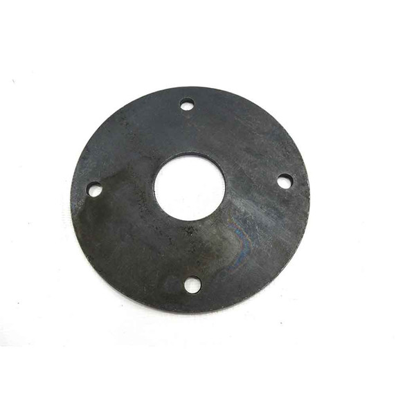 Steel Disc 5" OD, 1 1/2" Bore, 4 Holes On 4" Bolt Circle, .165" Thick