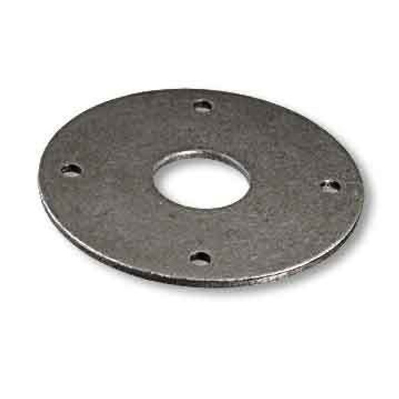 Steel Disc 5" OD, 1 1/2" Bore, 4 Holes On 4" Bolt Circle, .165" Thick