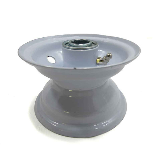 4"  Wheel Steel, One Piece, With 3/4" Ball Bearings, 3" Hub Length, 2 1/2" Wide