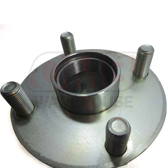 Adapter Hub, Zinc Plated Steel, With 3/4" ID Sealed Tapered Roller Bearing