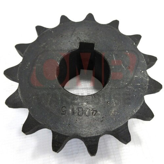 15 Tooth 40 Chain 22mm Bore 7mm Keyway Sprocket