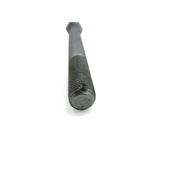 Bolt, 3/8-24 X 4", 1/16" Hole Drilled 3/32" From End, Zinc Plated
