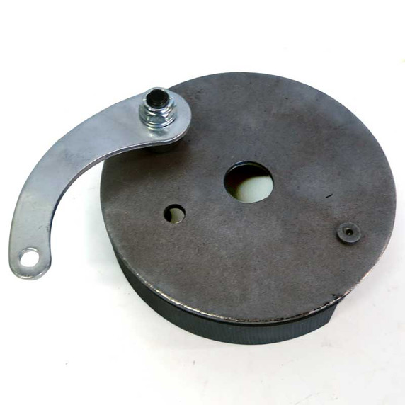 4-1/2" Brake Assembly w/ Steel Backing Plate, 3/4" Bore