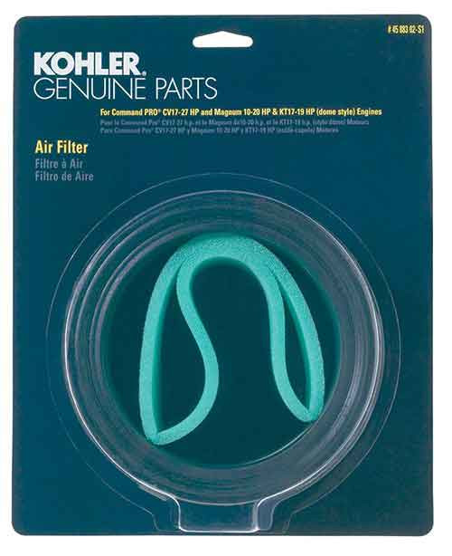 Genuine Kohler 45 883 02-S1 Air Filter