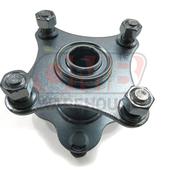 Steel Wheel Hub, 3/4" Ball Bearing For 5" & 6" With Flange