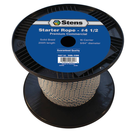 200' Solid Braid Starter Rope / #4 1/2 Solid Braid