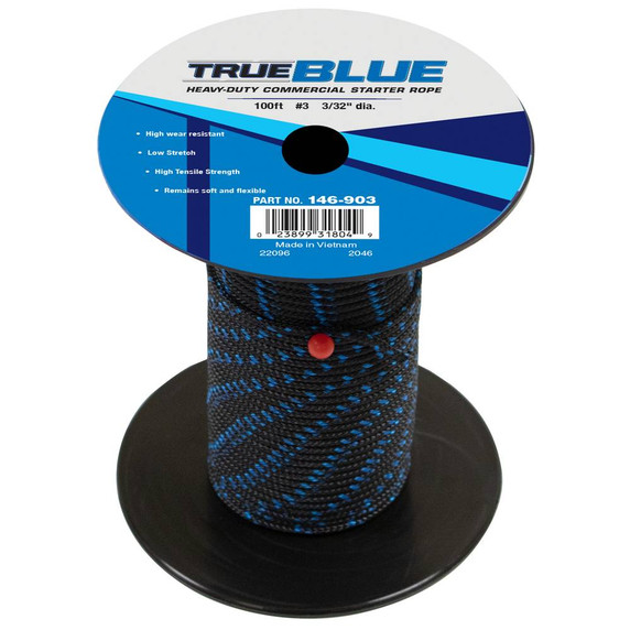 100' Starter Rope / #3 Solid Braid