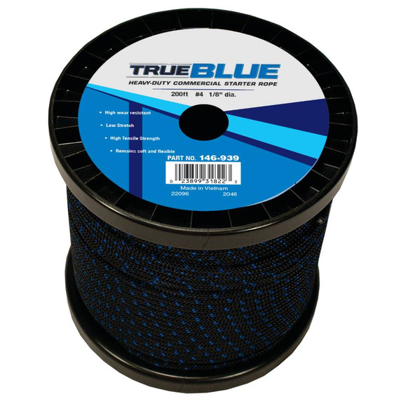200' Starter Rope / #4 Solid Braid