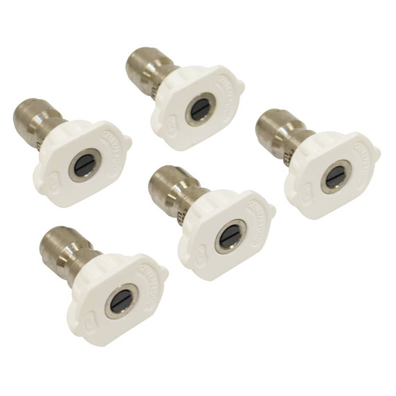 Spray Nozzle Set / 3.0 Size, Fits White, 5 Pack
