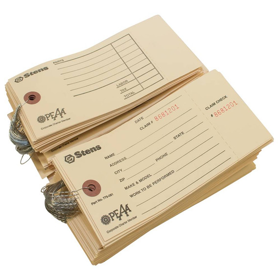 Service Repair Tag /