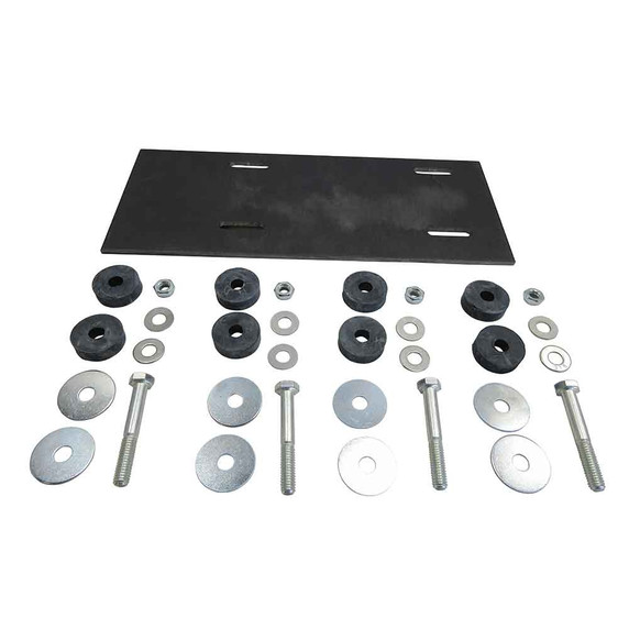 Deluxe Engine Mounting Kit w/ 5" x 12" Heavy Plate Deluxe Engine Mounting Kit w/ 5" x 12" Heavy Plate