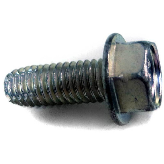 (10) Self Tapping Mower Spindle Bolts Thread-Cutting Screws - 3/8"-16