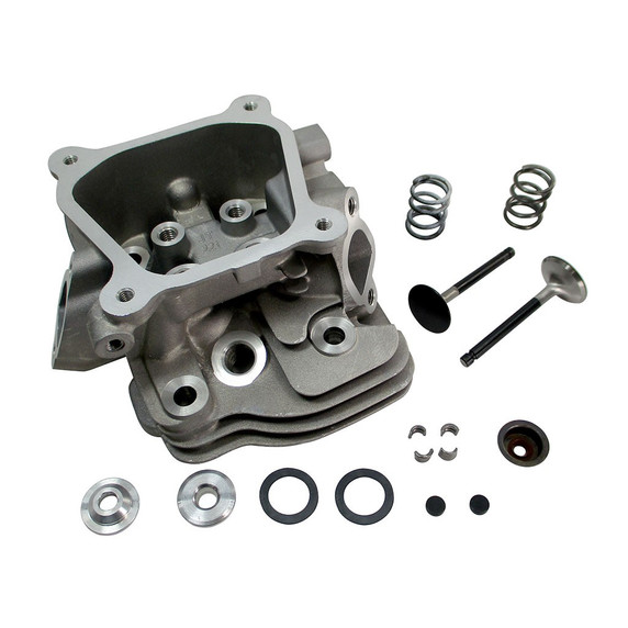 Big Valve 27/25mm Head with valves Fits Honda Clone Engines
