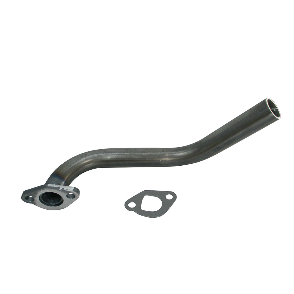 coleman mini bike exhaust pipe System / Muffler for 5.5hp/6.5hp 168F Engines JMCHstore Performance Long Exhuast Pipe