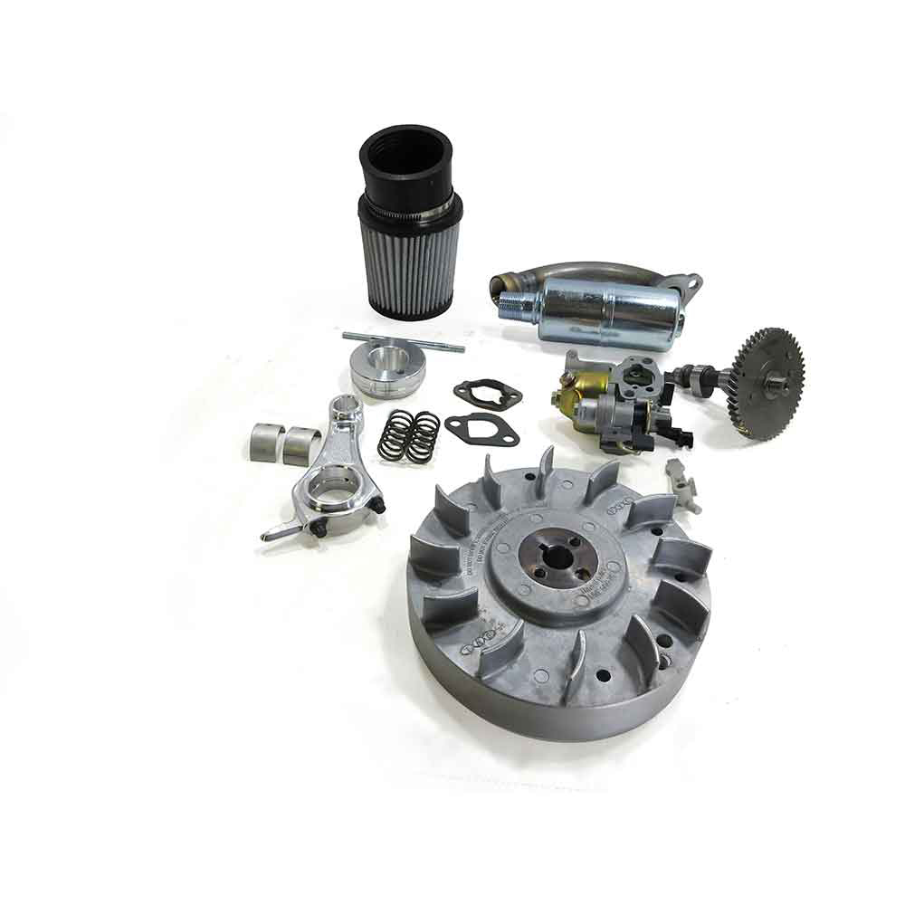 carb for coleman mini bike ct200u APPYU Carburetor 196cc 200cc 212cc Bikes, Carkart Carburetor Intake Manifold Gasket Kit Carburetor w/Main Jet Kit Upgraded