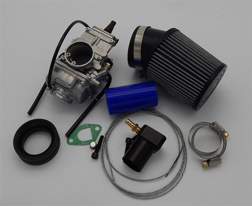 ※ MIKUNI CORP 28 mm Mikuni Flat Slide Carb Kit, Methanol, GX200 Predator 212