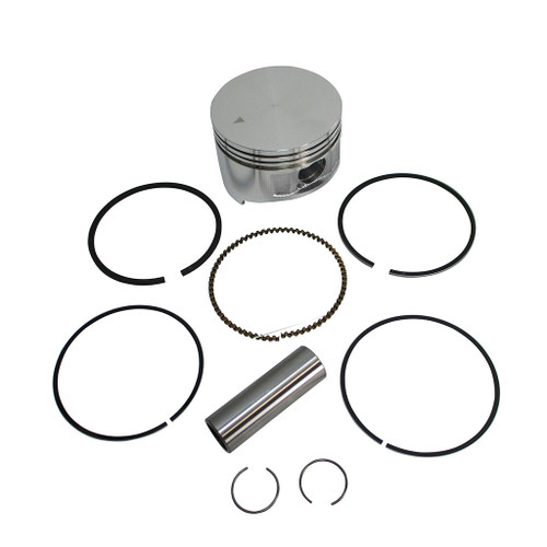 Predator 212cc 70MM .570 Flat Top Piston and Rings - OMBWarehouse.com