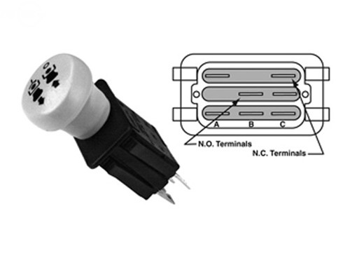 Pto Switch Fits Cub Cadet 725-3233 925-3233 Lawn Mower