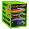 Italplast 4 Drawer Office Organiser Cabinet