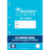Writer Premium A4 128pg Binder Book
