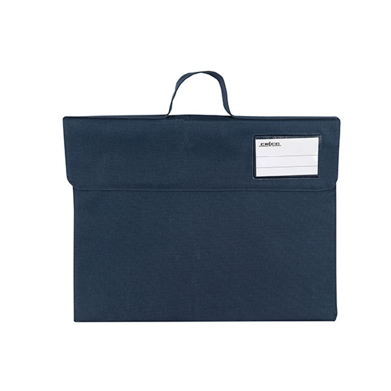 Navy book shop bag