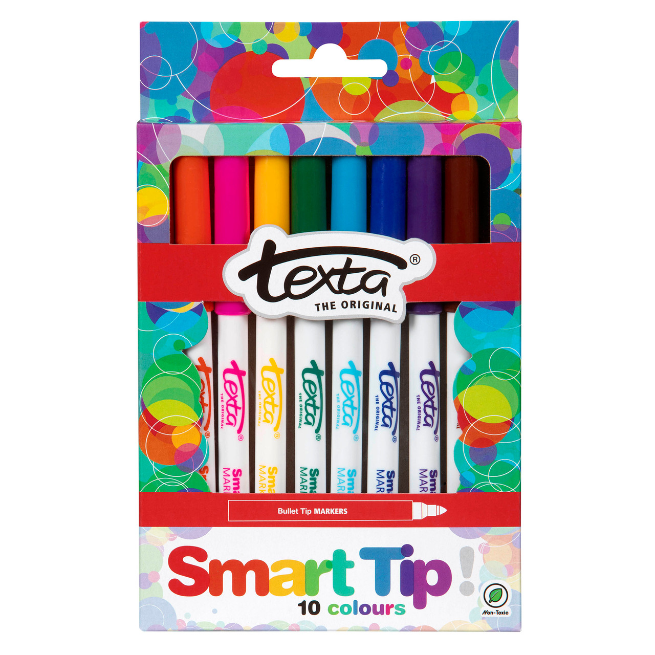 Texta Smart Tip Colouring Marker Pack 10