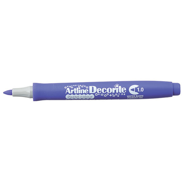 Artline Decorite Pastel 1.0mm Nib Pastel Purple